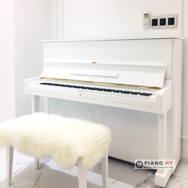 Đàn Piano Yamaha U1D Trắng