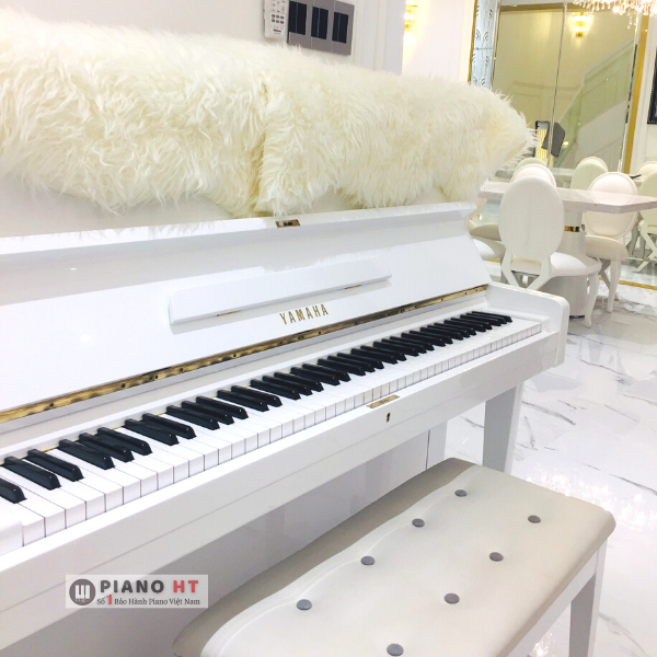 Đàn Piano Yamaha U1D Trắng