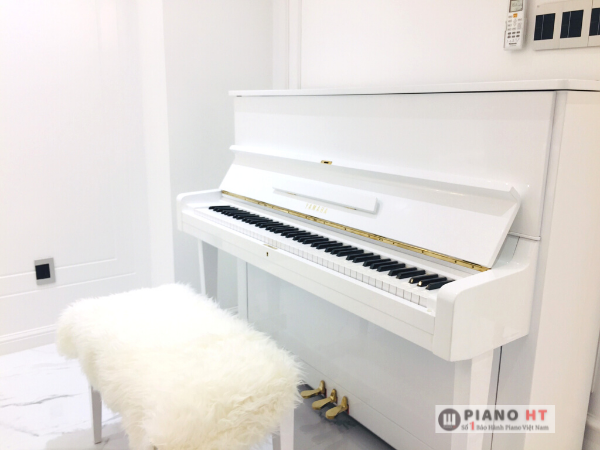 Đàn Piano Yamaha U1D Trắng